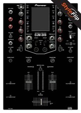 Pioneer DJM 909 Skin Black Protective Decal StyleFlip Skins