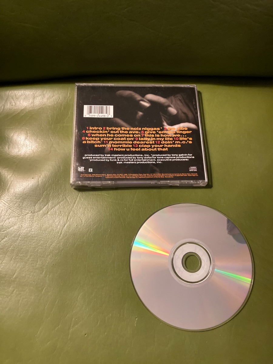 Pudgee Tha Phat Bastard - Give Em the Finger CD 1993, Giant