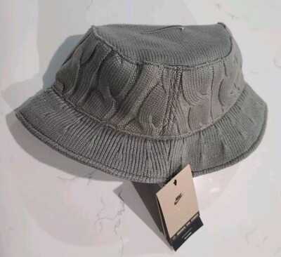 Adult Size M Nike Life Apex Reversible Knit Bucket Hat Green