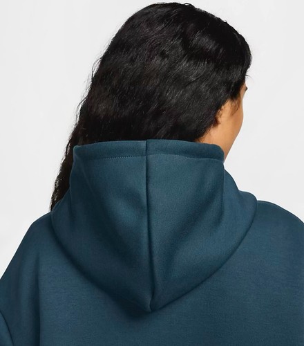 Nike Sportswear Tech Fleece Oversized Hoodie Navy FV6322 478 Women’s Size Large - Picture 6 of 8