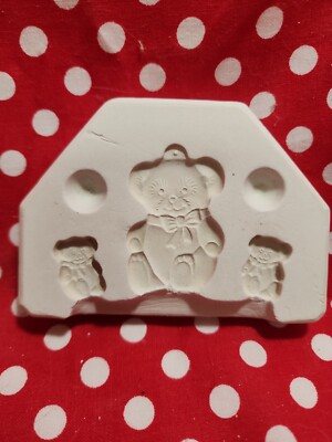 Duncan Mold DM-709c Bear Cub Jewelry Ceramic Slip Casting Molds