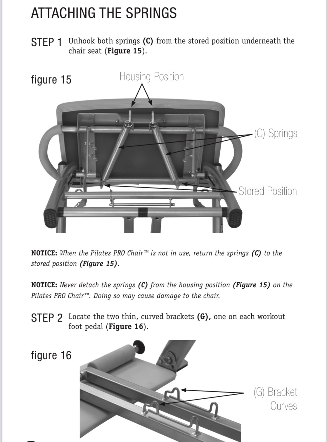 2ea Pilates Malibu / PRO Chair Extra Resistance Springs Brand new! eBay
