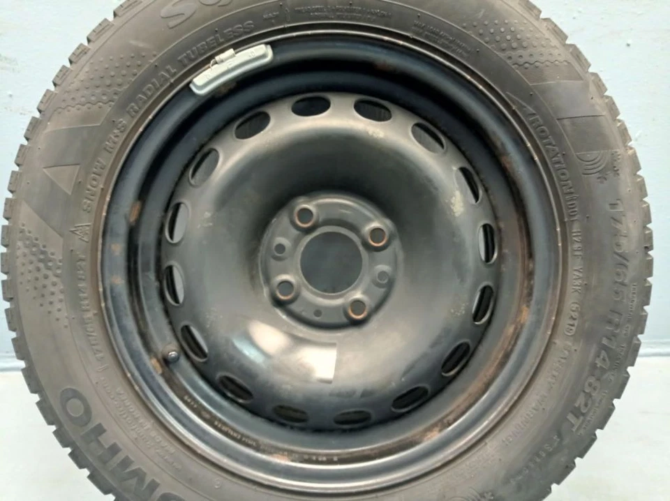 Fiat PANDA (312) Reifen auf Stahlfelge 175/65 R14 82T  5.5Jx14 ET35 4x98 1 Stück - Bild 2 von 4