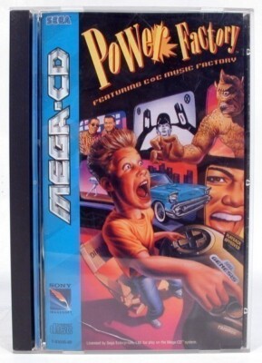 SEGA Mega CD - Power Factory mit OVP sehr guter Zustand
