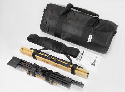 The LederEasel-  Plein air/studio easel attaches to your tripod