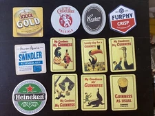 12 different Australian Breweries issues BEER COASTERS All 12 for $3.50 G17
