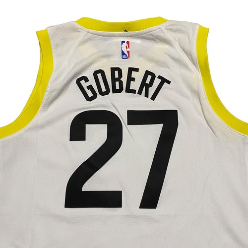 Nike Utah Jazz Rudy Gobert #27 Swingman Jersey Youth Large Association Edition - Picture 9 of 11