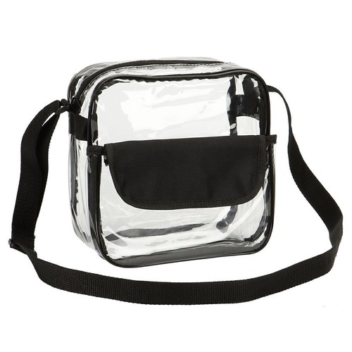 Clear Crossbody Purse Bag Stadium Approved for Concerts Adjustable Strap Women - Picture 7 of 12