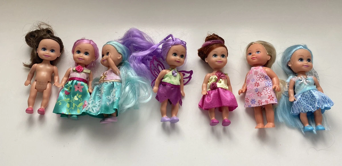FUNVILLE SPARKLE GIRLZ LITTLE FRIENDS DOLLS 4
