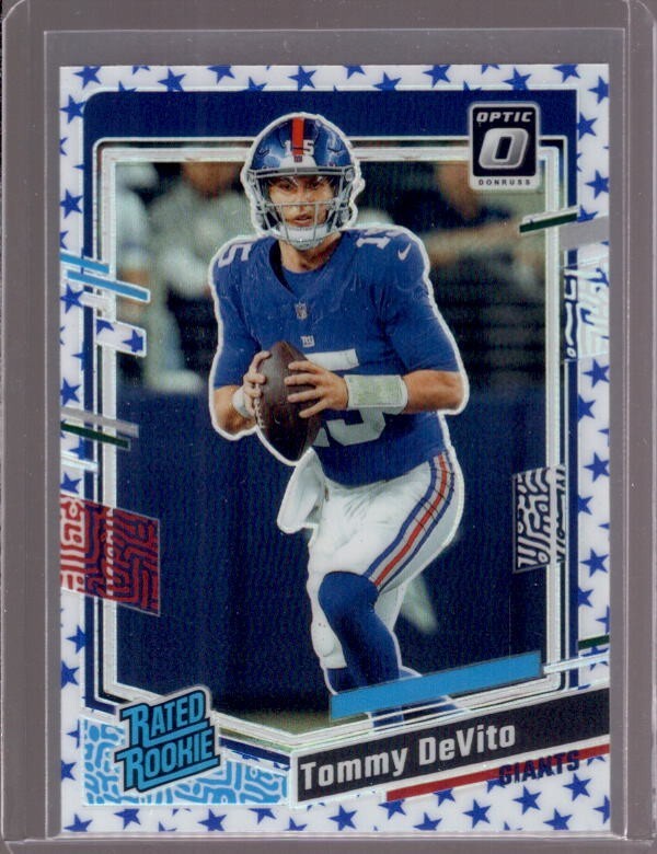 TOMMY DeVITO 2023 Donruss Optic #280 Stars Holo Prizm Rated Rookie SP RC