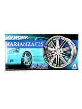 124 Aoshima Wheels Tires Set 5383 Work Varianza F2s 20 50