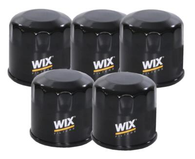 #ad Wix Set Of 5 Engine Motor Oil Filters Spin On For Saab Subaru GAS $47.95