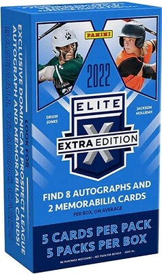 2022 Panini Elite Extra Edition Baseball Hobby Box  - Factory Sealed