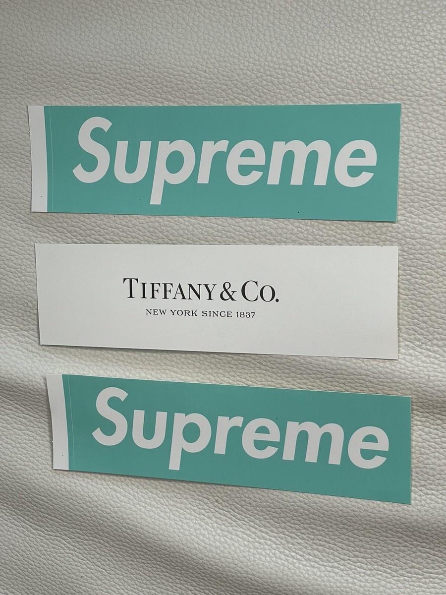 supreme Tiffany ティファニー　ステッカー　セット Tiffany & Co x Supreme Sticker | eBay