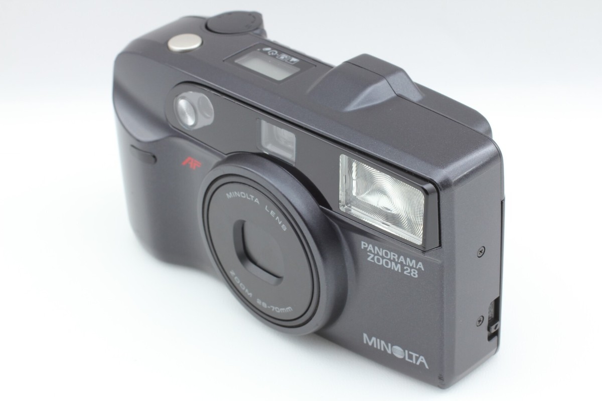 TOP MINT in Box] Minolta PANORAMA ZOOM 28 Black Point