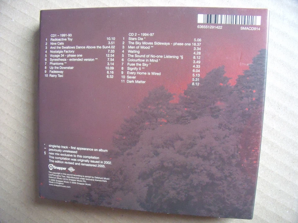 Porcupine Tree - Stars Die / The Delerium Years 1991 - 1997 / Digipak - Bild 4 von 4
