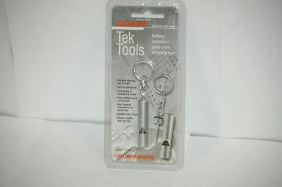 Coast Tek Tools Safety Whistle Plus Mini Screwdriver TT7445CP