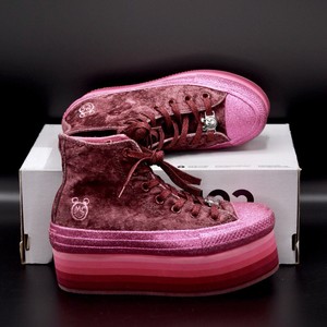 converse x miley cyrus chuck taylor all star platform velvet high top