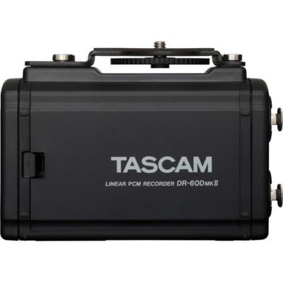 TASCAM DR-60DMK2 Digital SLR Camera Audio Recorder - Black