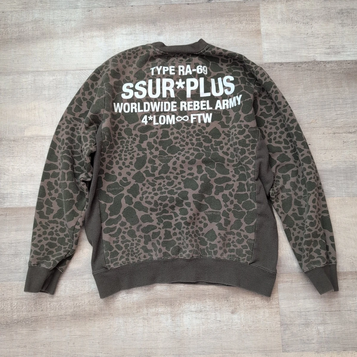 トップス SSUR REBEL ARMY hoody/L SSUR Long Sleeve Hoodies & Sweatshirts for Men for Sale | Shop