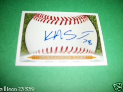 KYLE SMIT #78 SIGNED SIGNATURE CARD