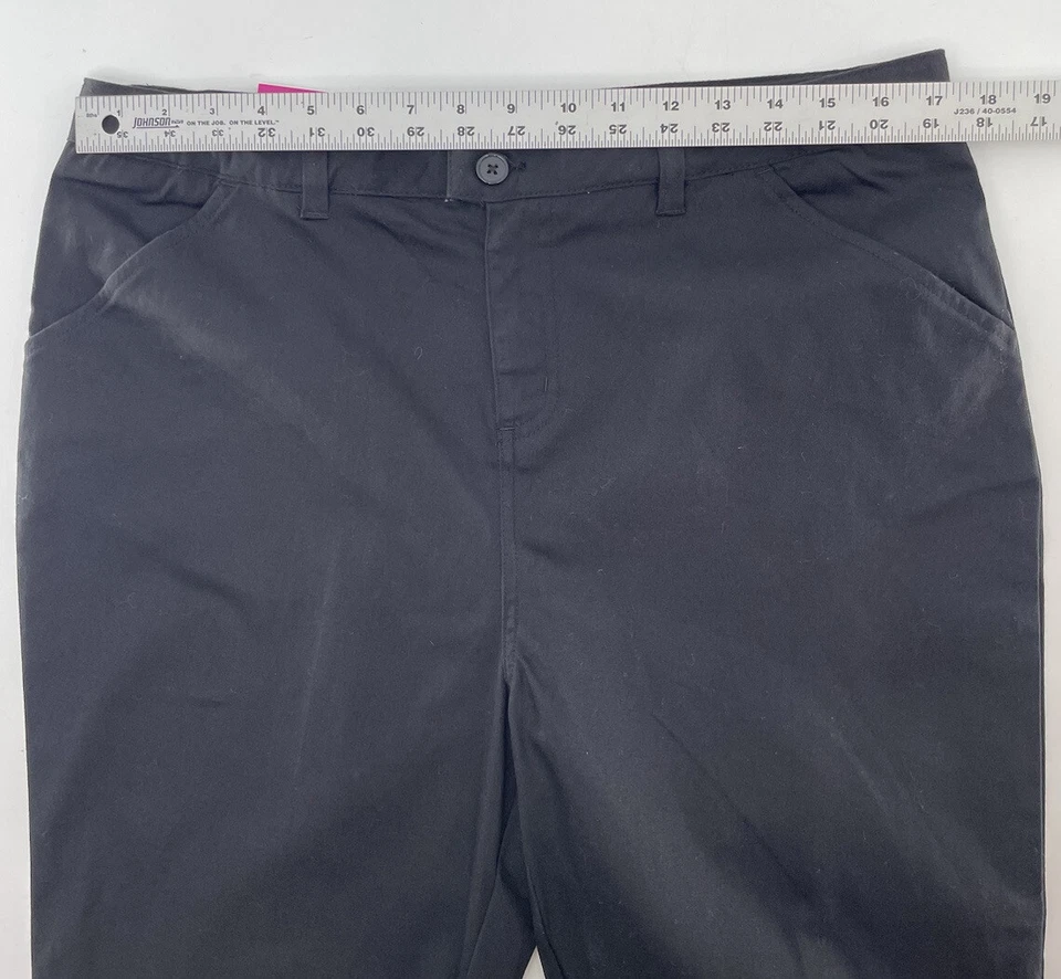 French Toast Black Bermuda Shorts Black Size 20.5 Plus — 第 4/4 张图片