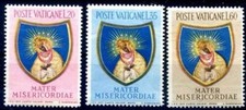 VATICAN 1954 - ANNÉE MARIANNE SÉRIE NOUVELLE * MH