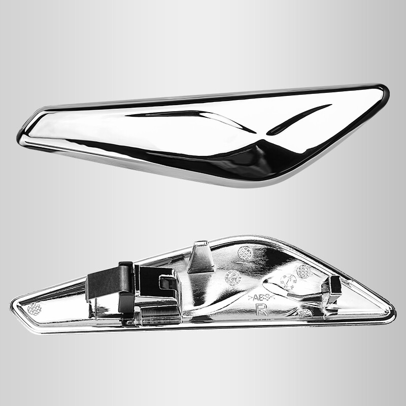 51117338570 Front Right Side Fender Trim Finisher Chrome For BMW