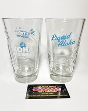 Kona Big Wave Liquid Aloha Ale 16 Oz Embossed...