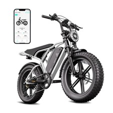 TST 20" Fat Tire All-Terrain Electric Bike for Adults 1500W Peak 32MPH Speed NEW