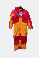 Youth Size M- Columbia Buga II Snow Suit Pink Orange Waterproof Insulated NEW