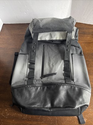 Nike SB Rare Draw String Backpack - Black Gray 22  By 15  By 6 