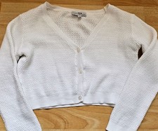 ~Happy Girls~ Bolerojacke Gr.122 weiß 