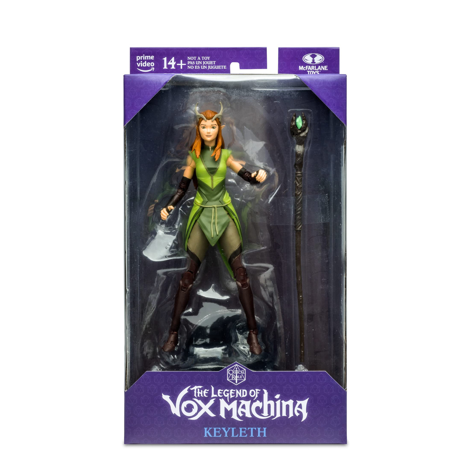 7 Inch Keyleth Action Figure The Legend of Vox Machina McFarlane Toys