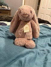 Jellycat Medium Bashful Luxe Rosa Bunny