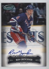 2006-07 Upper Deck Parkhurst Auto Ron Greschner #18 Auto 2l5