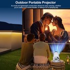 AU Plug Portable Projector 720P Home Theater 2.4G WiFi Wireless Display Scre Hot