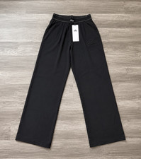 Alo Yoga Suit Up Trousers Regular Length Black Size Small New With Tags