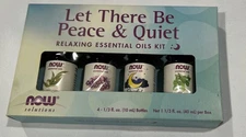 NOW Foods Let There Be Peace Quiet Oil Kit 1 Kit