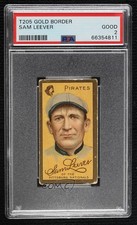 1911 T205 Piedmont Factory 25 Back Sam Leever 1c0k