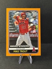 2020 Topps Big League - Award Winners Orange #285 Mike Trout
