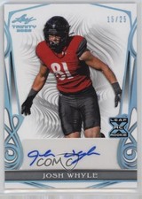 2023 Leaf Trinity White Platinum Spectrum 15/25 Josh Whyle #BA-JW1 Auto 0m4f