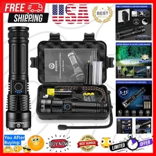 Flashlights High Lumens Rechargeable, 2000 Lumens Super Bright Handheld LED F...