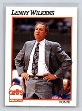 1991-92 NBA Hoops - Lenny Wilkens #225