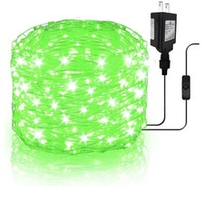 100 LED String Lights 33 Ft 100 Led plug in 