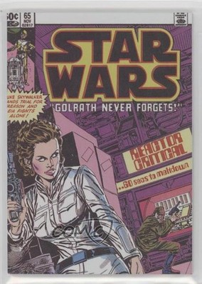 2024 Topps Star Wars Masterwork Marvel Comic Covers Rainbow Foil 91/299 1i3m