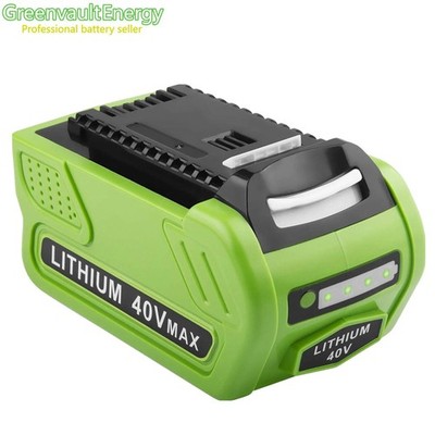 40V G-MAX Lithium Battery 40V 6.0Ah For Greenworks 29462 29472 29717 29727 24252