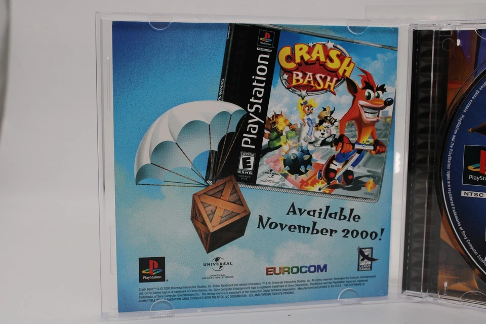 Reacondicionado PS1 Spyro Año del Dragón Etiqueta Negra CIB Uso Cosmético Limpio VER Foto 4 de 4