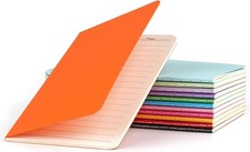 Mini Poet Notebook, Lined Small Journals for Kids, Colorful Cover