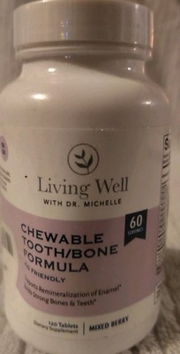 Kids Tooth & Bone Supplement   Chewable for Strong Teeth & Cavity Defense